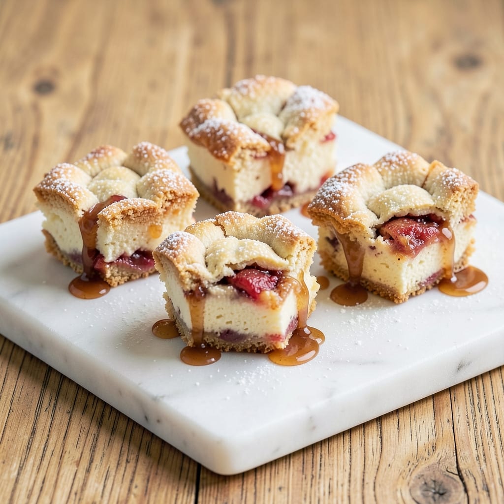 Apple Pie Cheesecake Bites Recipe: Mini Dessert Combos With Crustless Ease