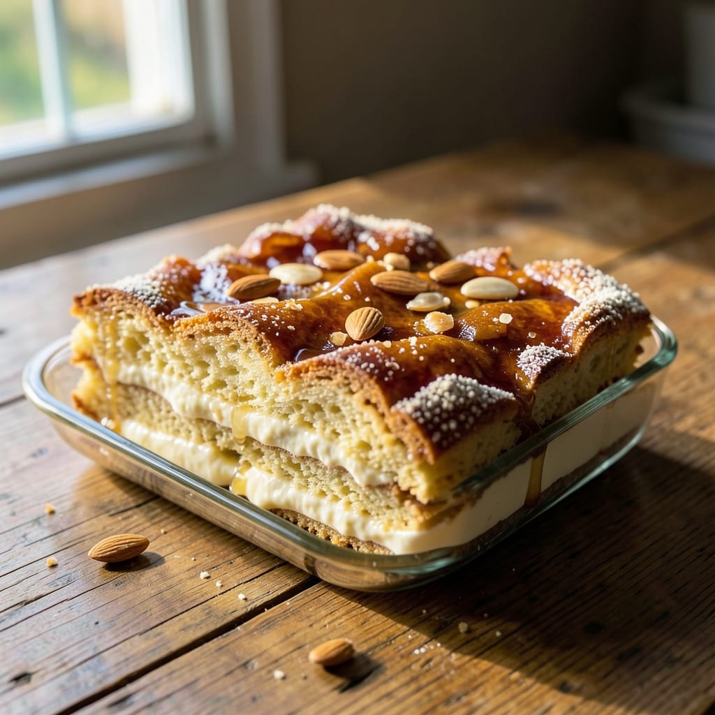 Authentic German Bee Sting Cake Recipe: Rum-Infused Layers With Caramelized Top