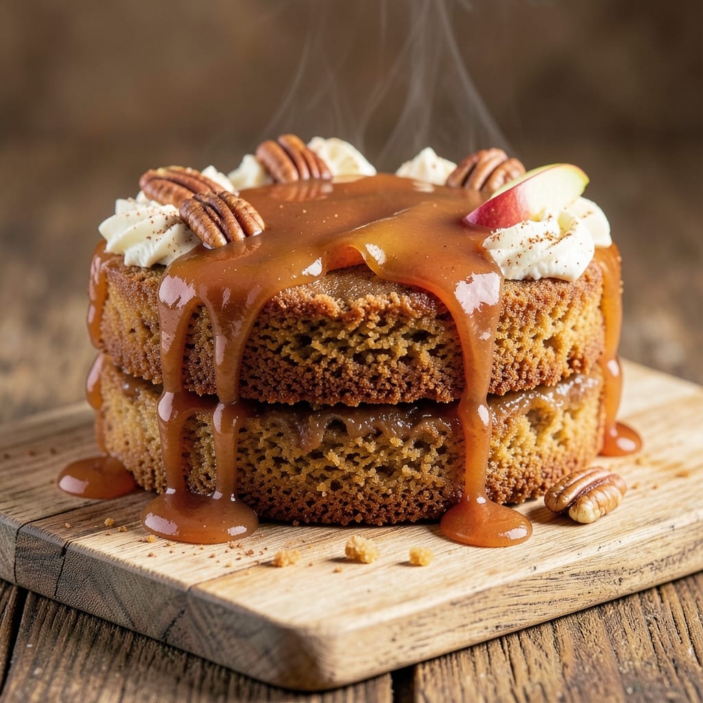 Apple Sauce Cake Recipe UK: Moist Layers with Caramelized Apple Streusel Top