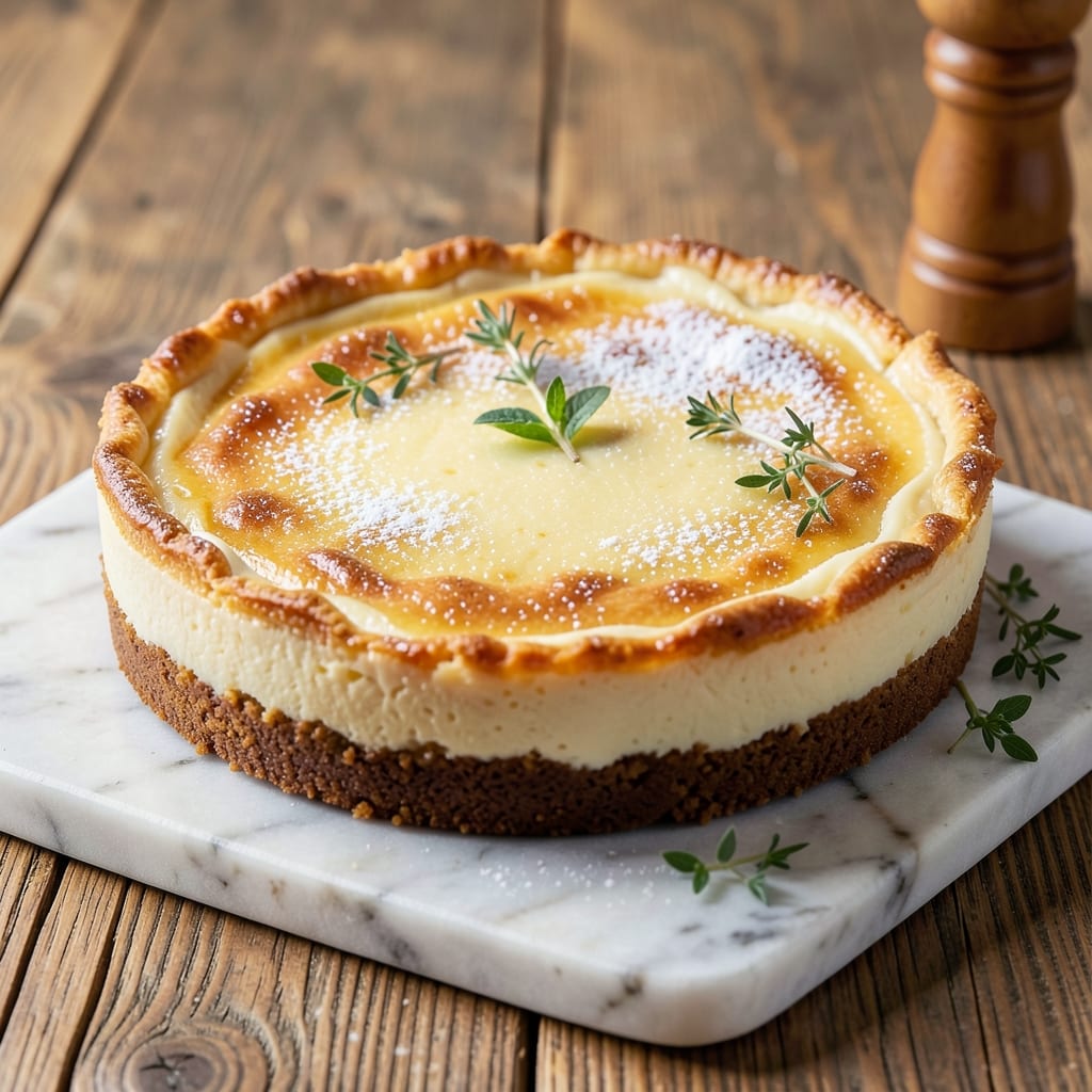 Mary Berry's Baked Cheesecake Recipe: No-Wobble, Golden-Crusted Classic