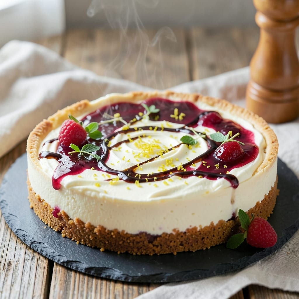 Baked Cheesecake Recipe With Ricotta Cheese: Ultra-Smooth Texture Without the Sink