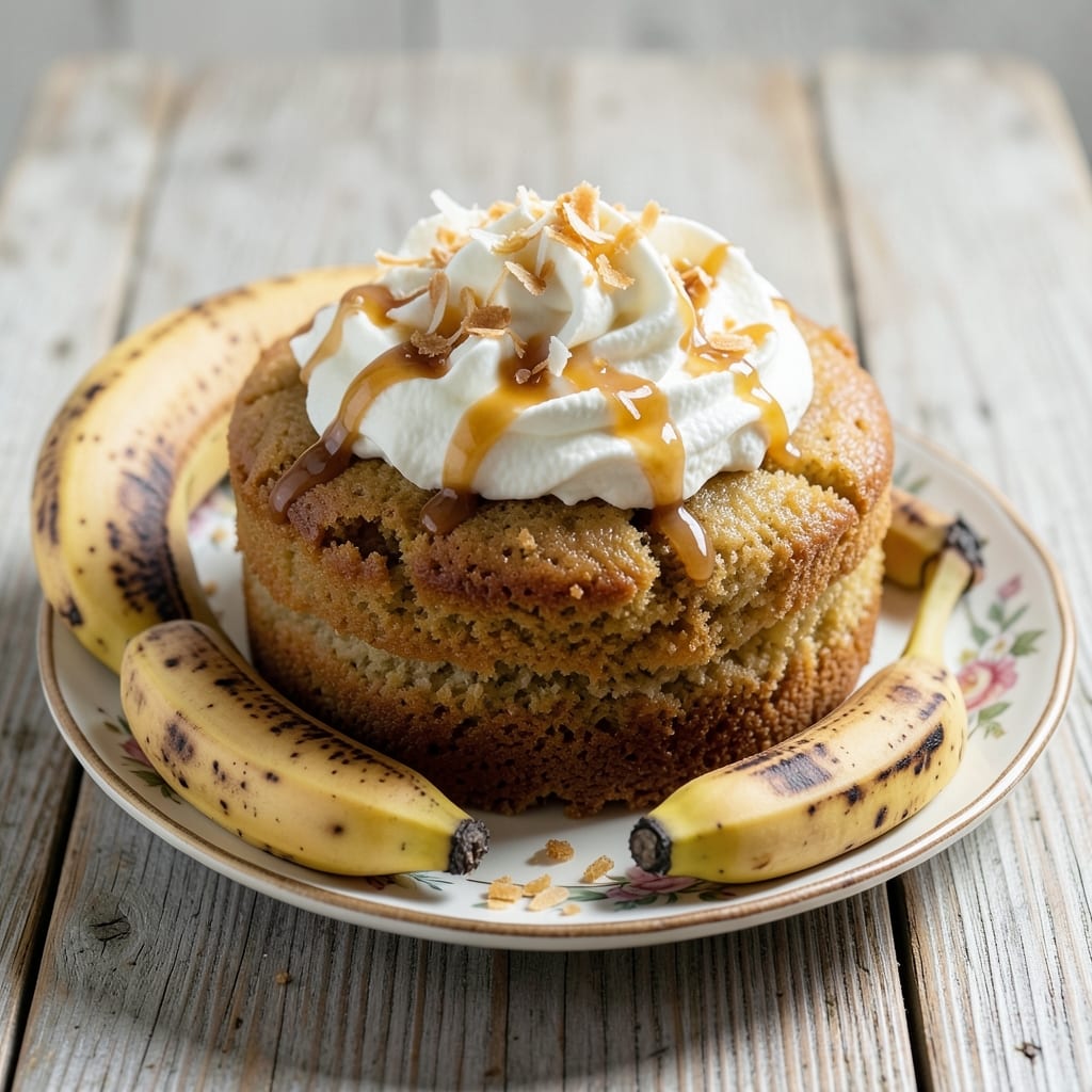 Banana Cake With Coconut Milk Recipe: Tropical Moisture and Nutty Crunch Fusion