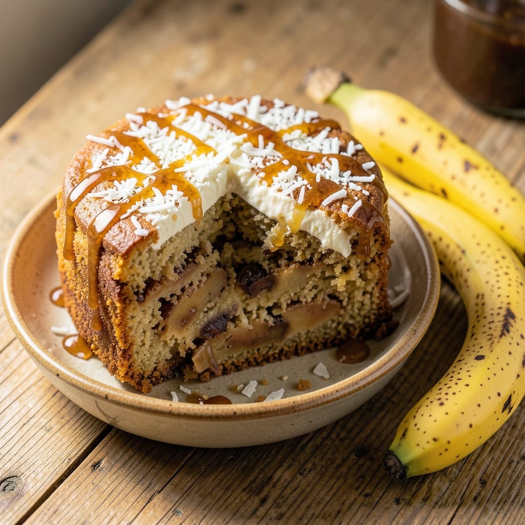 Banana Cake Recipe in Malayalam: Spiced Cardamom and Coconut Crunch Magic