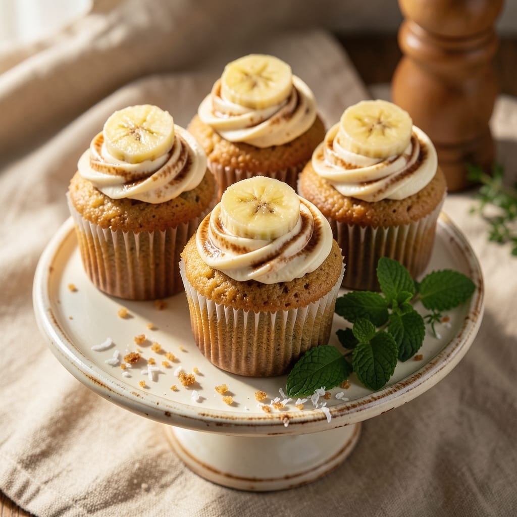 Banana Cupcake Recipe From Scratch: Fluffy Layers With Caramelized Banana Swirls