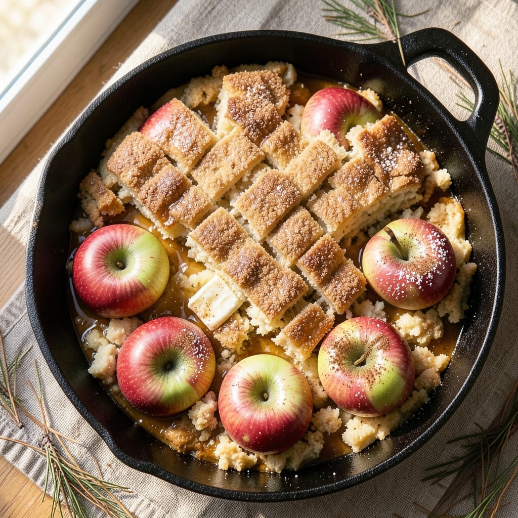 Apple Cobbler Recipe With Pancake Mix: Crispy Streusel Top and Juicy Apple Filling