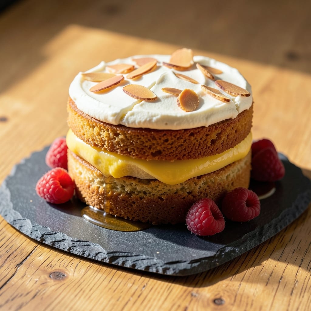 Amaretto Sour Cake Recipe: Boozy Vanilla Swirls and Citrus Zing