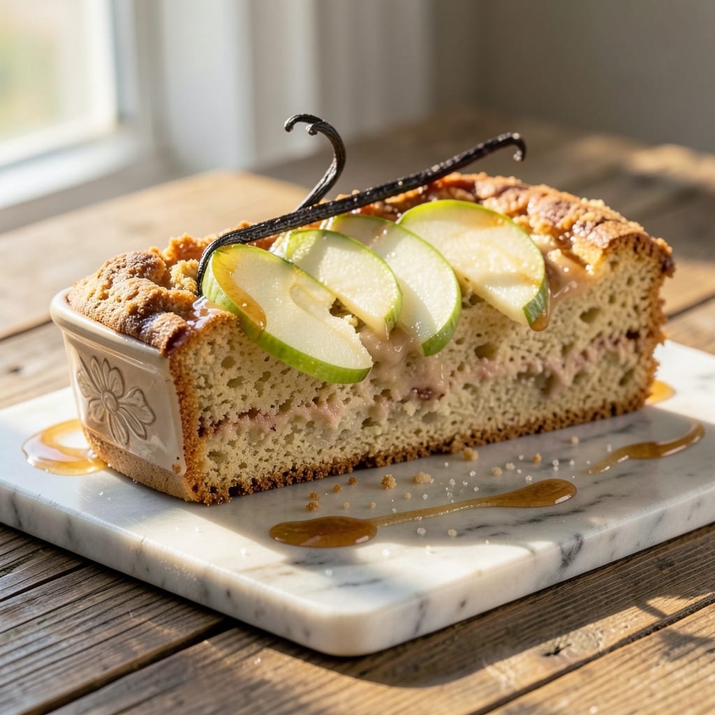 Apple Cake For Diabetics Recipe: Low-Sugar Vanilla Bean Delight