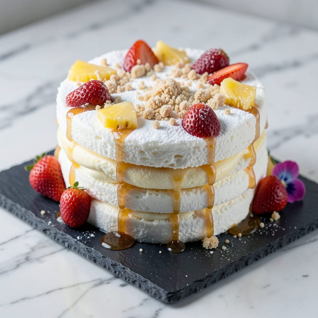 Angel Food Poke Cake Recipe: Airy Layers With Vanilla Bean Swirls