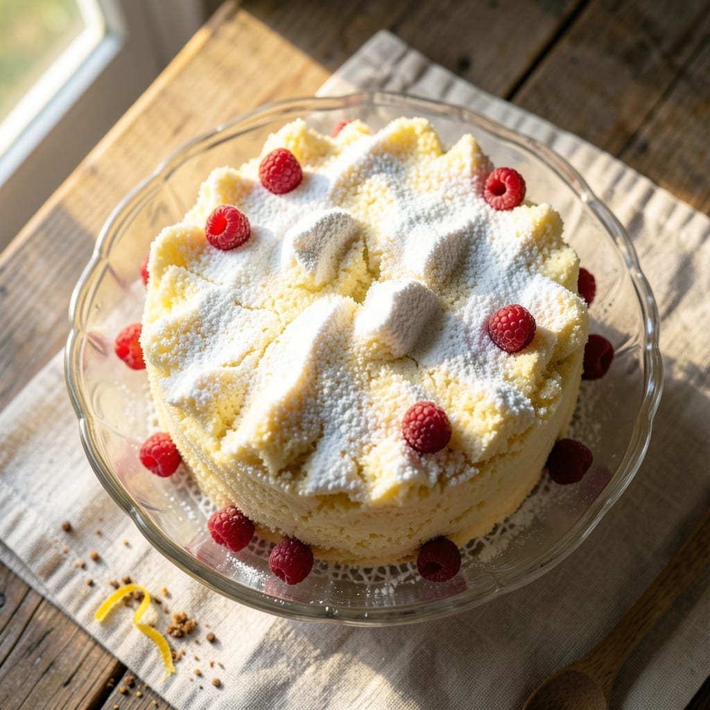 Angel Food Cake Dessert Recipe: Light-as-Air Vanilla Clouds Without Eggs