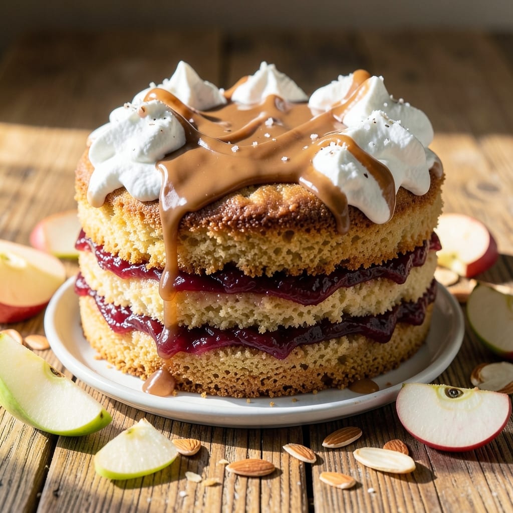 Apple Jam Cake Recipe: Spiced Filling and Buttery Streusel Fusion