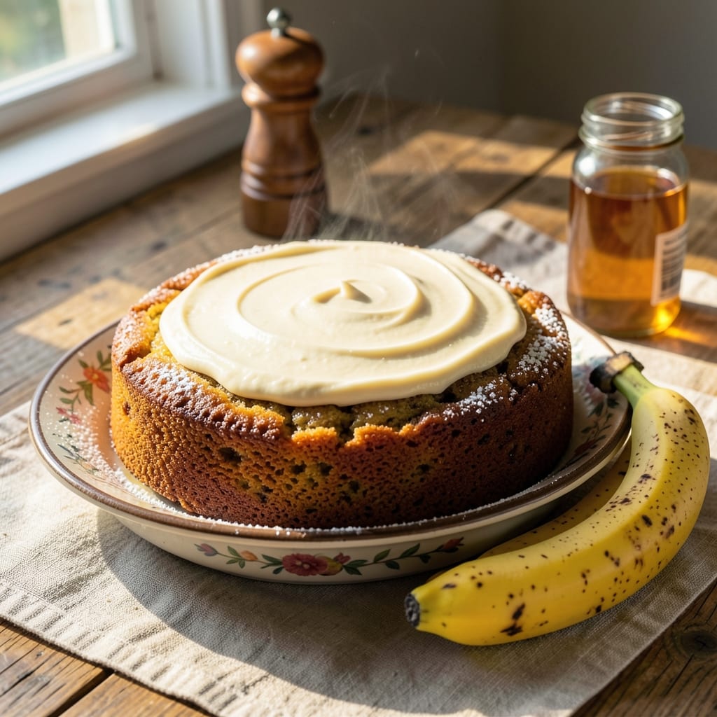Amish Banana Cake Recipe: Spiced Warmth and Moist Layers in One Bite