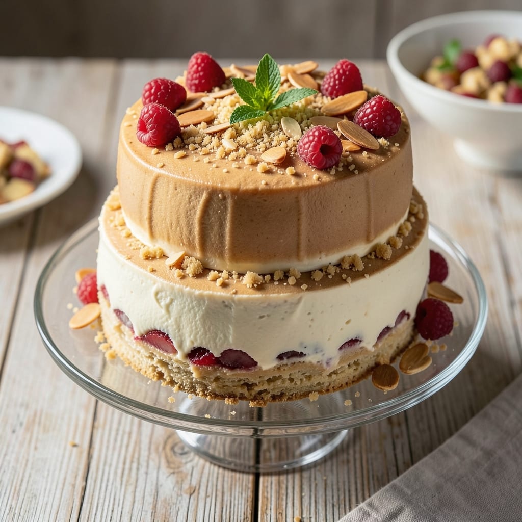 Almond Spice Cake Recipe: Nutty Crunch and Warm Vanilla Bean Swirls