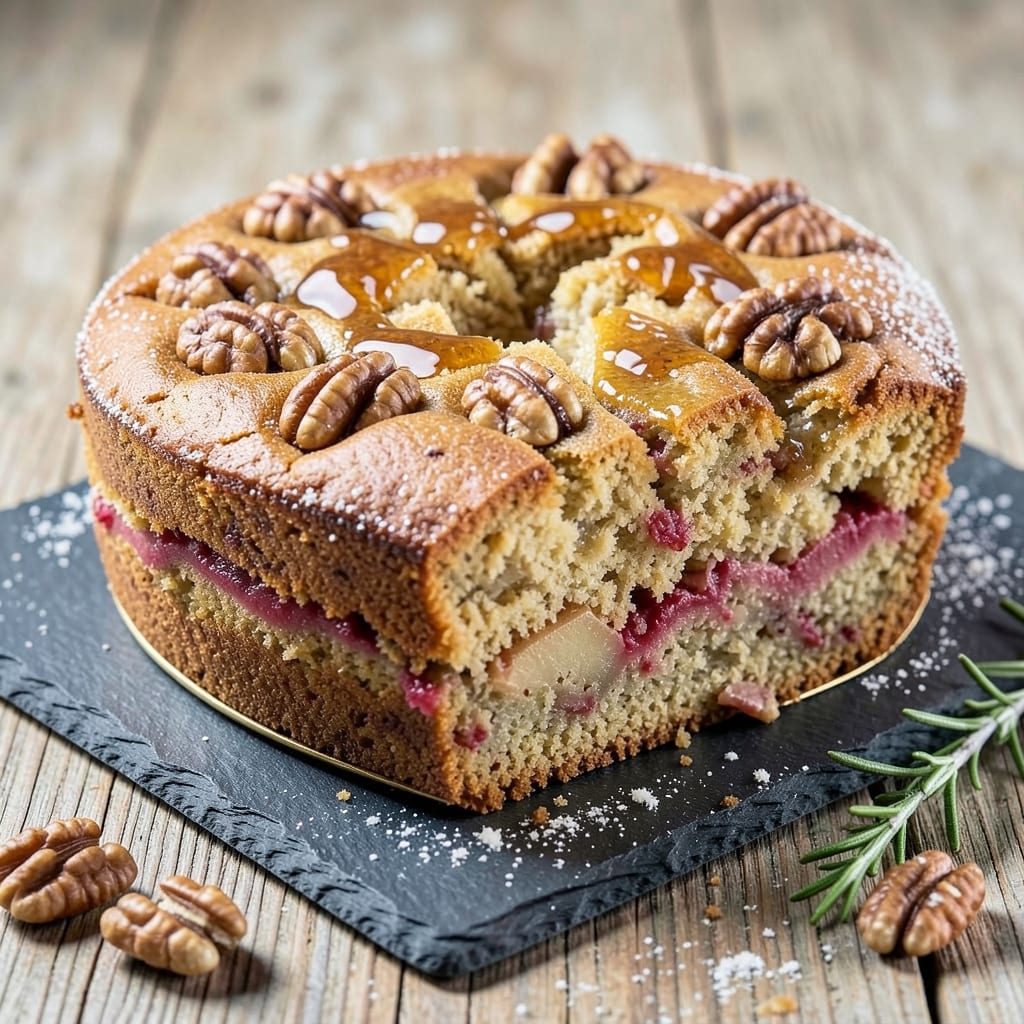Apple Walnut Pound Cake Recipe: Buttery Crust and Nutty Swirls in One Bite