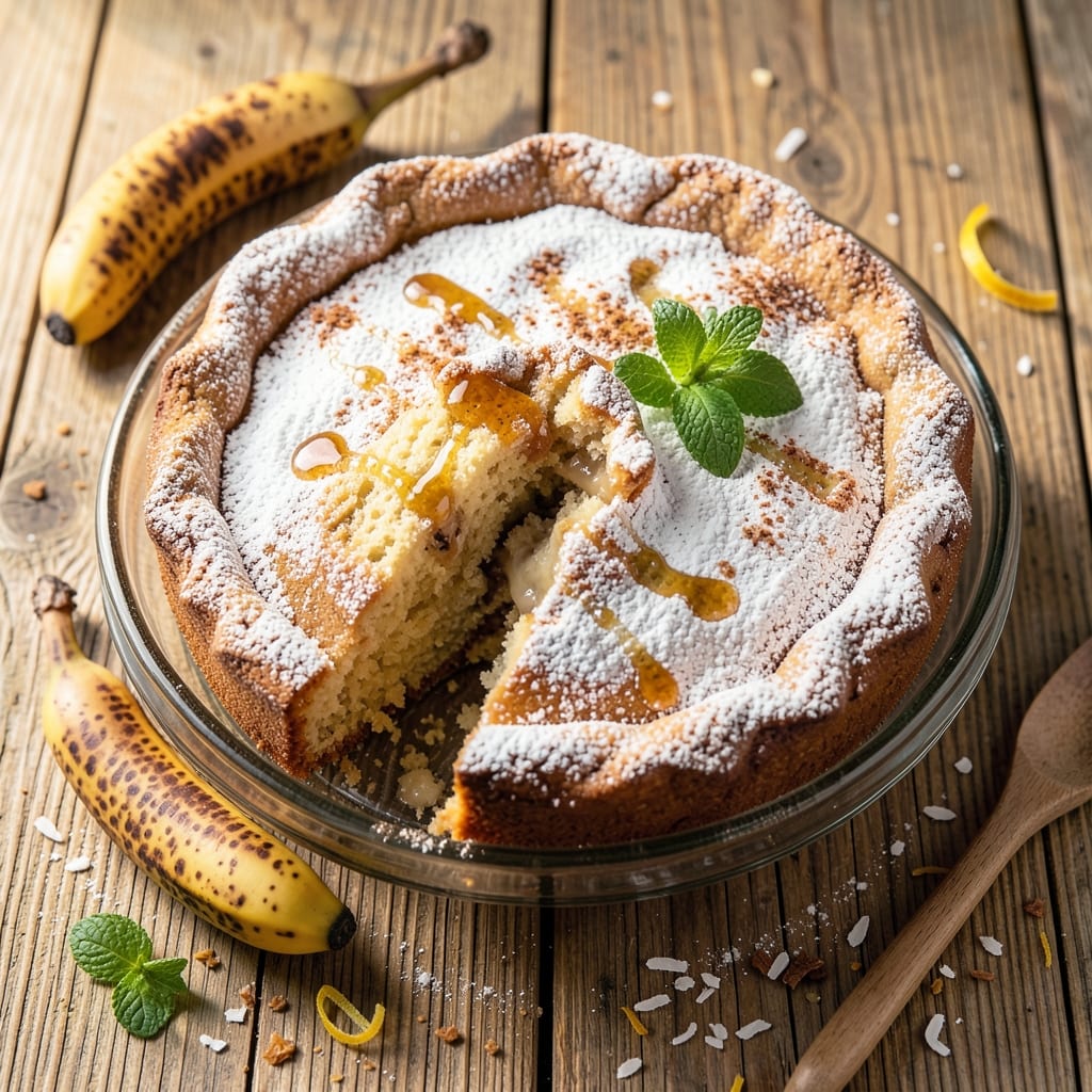 Banana Cake Recipe With Two Bananas: Perfectly Balanced Sweetness Without Overpowering