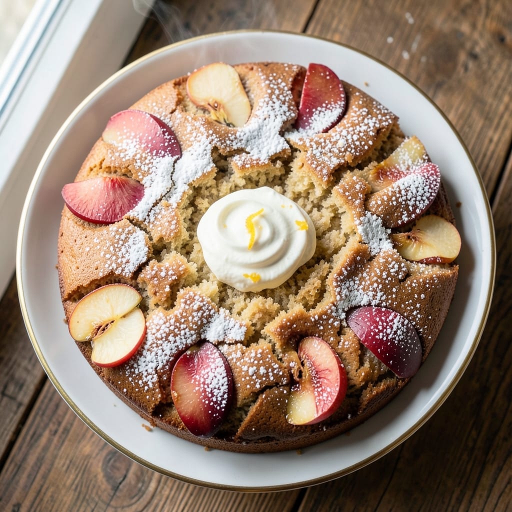 Apple Ricotta Coffee Cake Recipe: Buttery Streusel Crown Over Spiced Apple Swirls