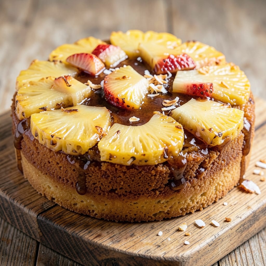 America's Test Kitchen Pineapple Upside Down Cake Recipe: Caramelized Top and Golden Streusel Crunch