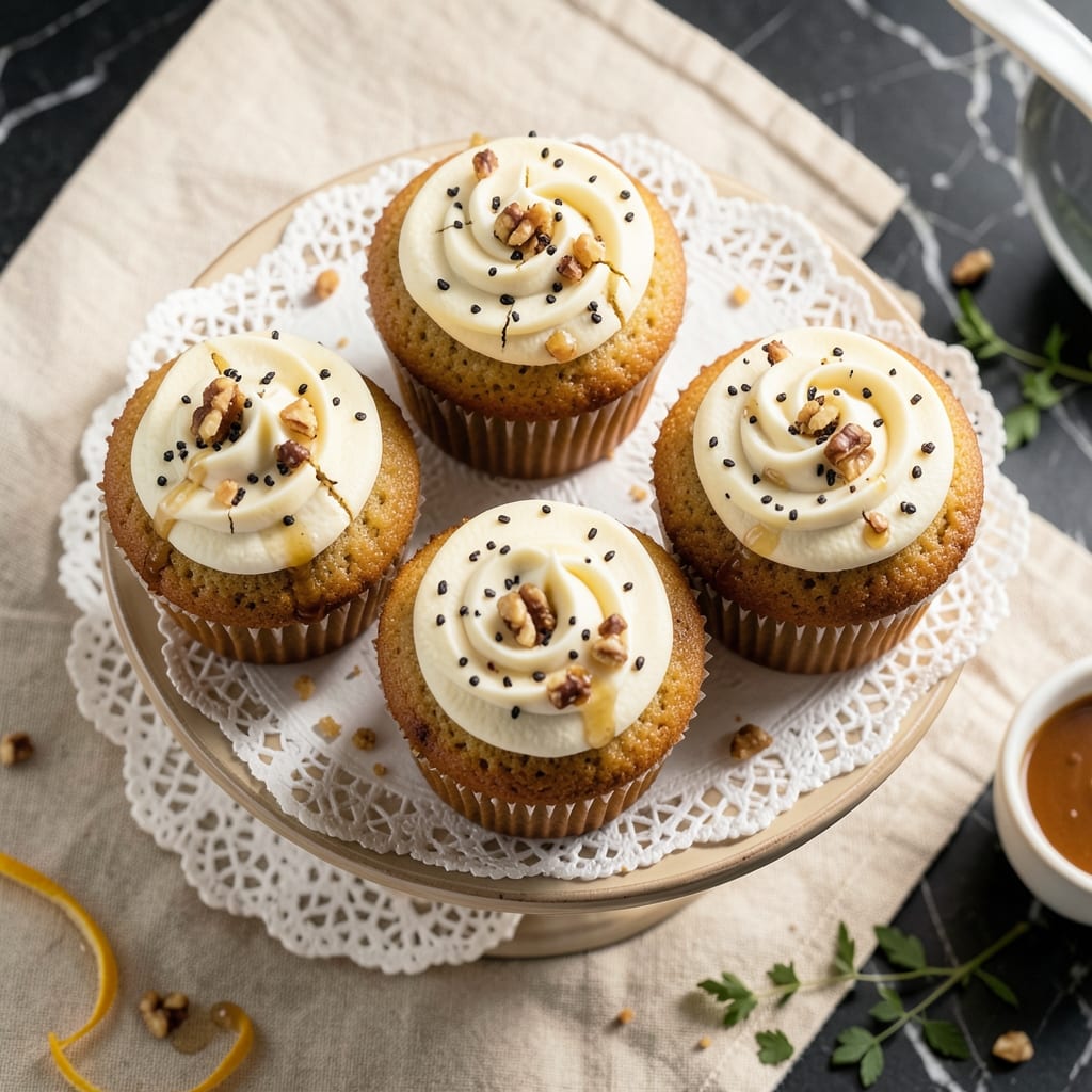 Banana Cake Cupcakes Recipe: Swirled Vanilla Bean Magic in Mini Bites