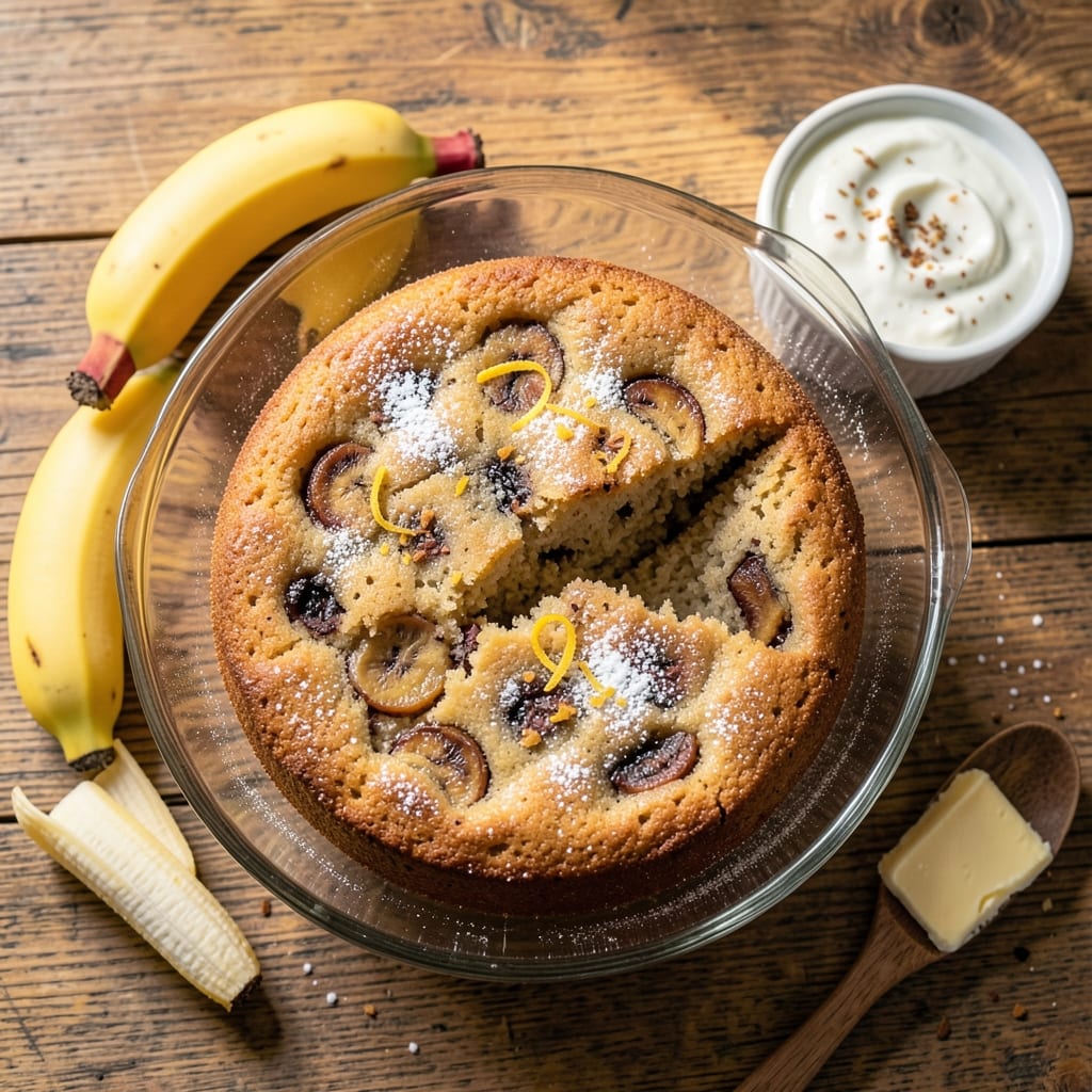 Banana Cake Recipe Using Rice Flour: Gluten-Free Moistness With Nutty Depth