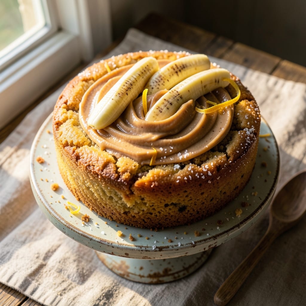 Banana Cake Dairy Free Recipe: Moist Layers With Almond Butter Frosting
