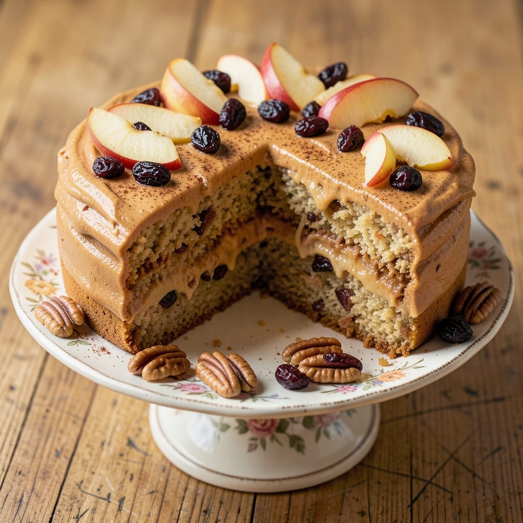 Apple Cinnamon Raisin Cake Recipe: Warm Spice and Buttery Streusel Crunch Top