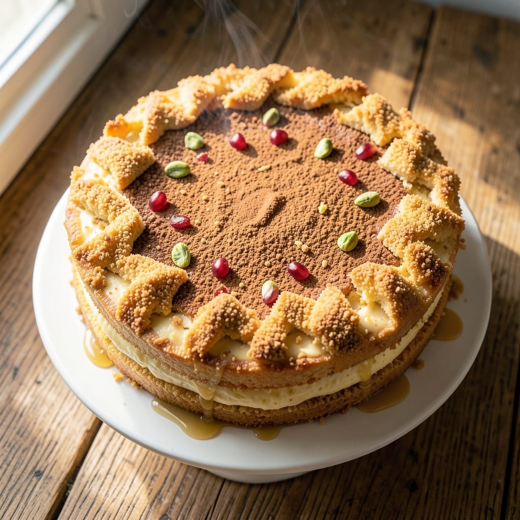 Atta Cake Recipe With Egg: Fluffy Spice-Infused Layers in 45 Minutes