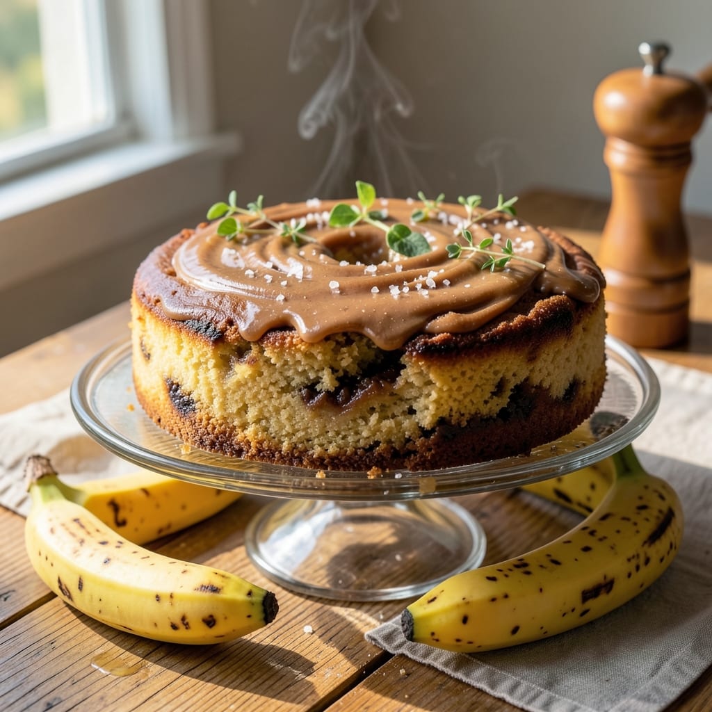 Banana Cake Recipe Without Vanilla Extract: Warm Spice and Banana Swirl Magic
