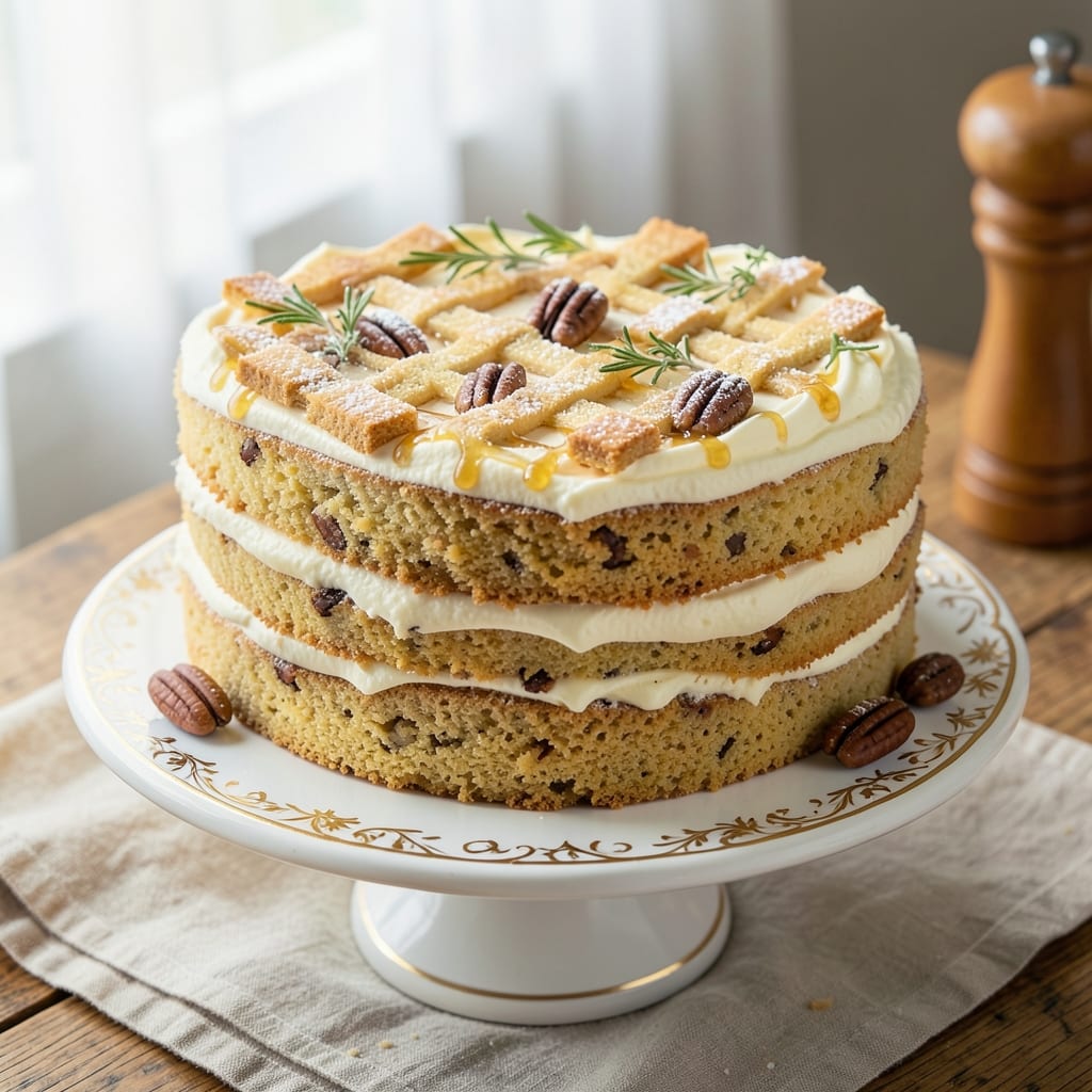 Almost Heaven Cake Recipe: Southern-Style Layers of Vanilla and Pecan Bliss