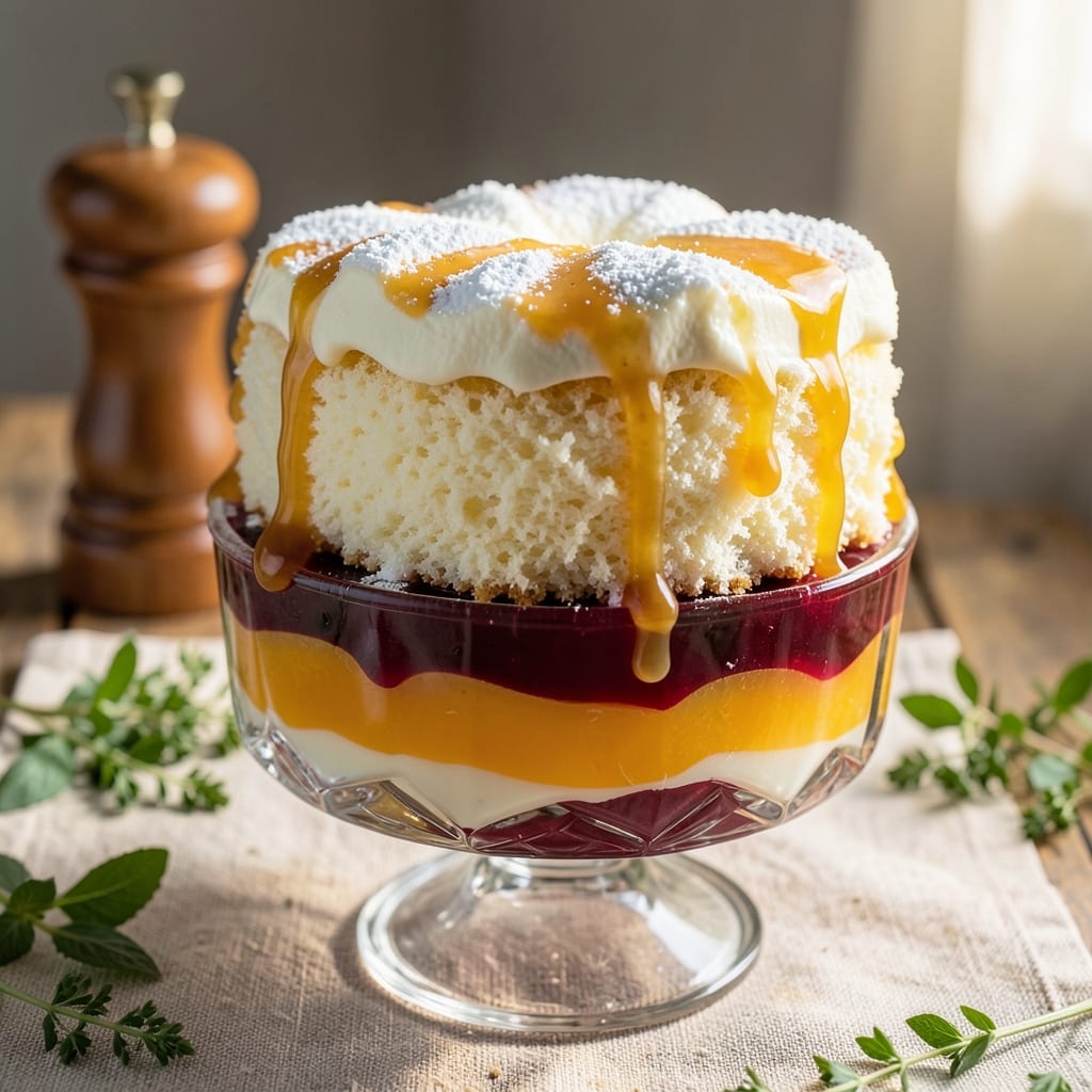 Angel Food Cake and Jello Recipe: Light-as-Air Layers With Vibrant Gelatin Swirls