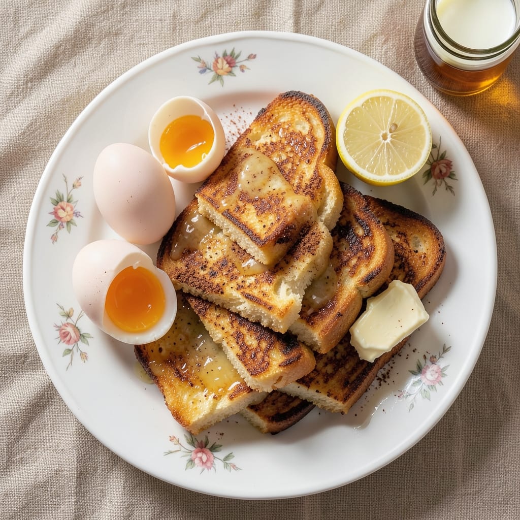 Angel Food Cake French Toast Recipe: Light, Airy Stacks With Brown Butter Glaze