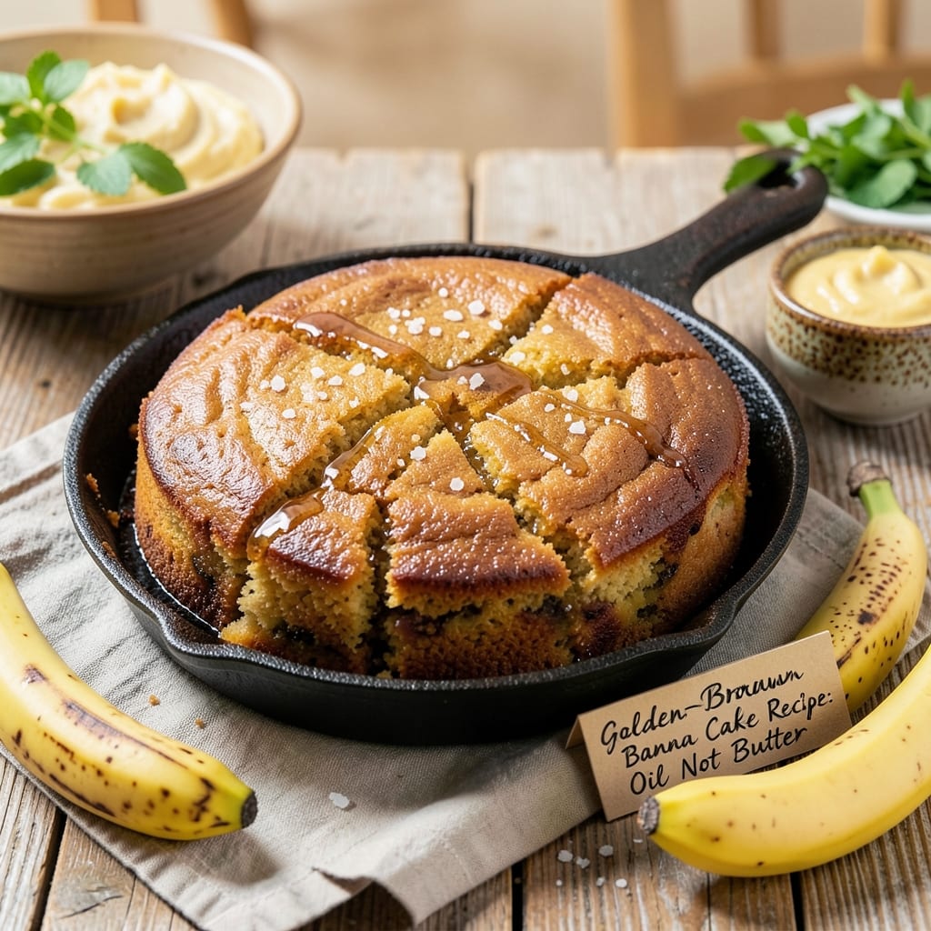 Banana Cake Recipe Oil Not Butter: Ultra Moist Layers Without a Trace of Dairy