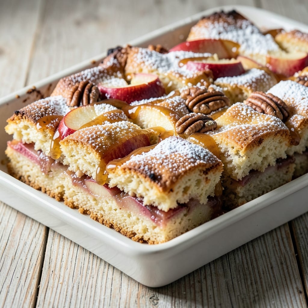Apple Cake Squares Recipe: Buttery Streusel Crunch Meets Spiced Apple Filling