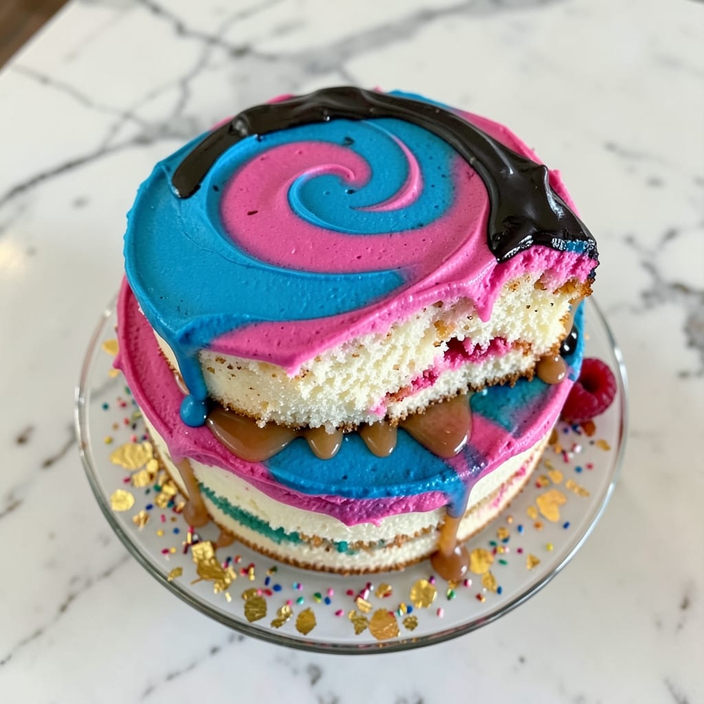 Baked By Melissa Tie Dye Cake Recipe: Psychedelic Swirls Without the Mess