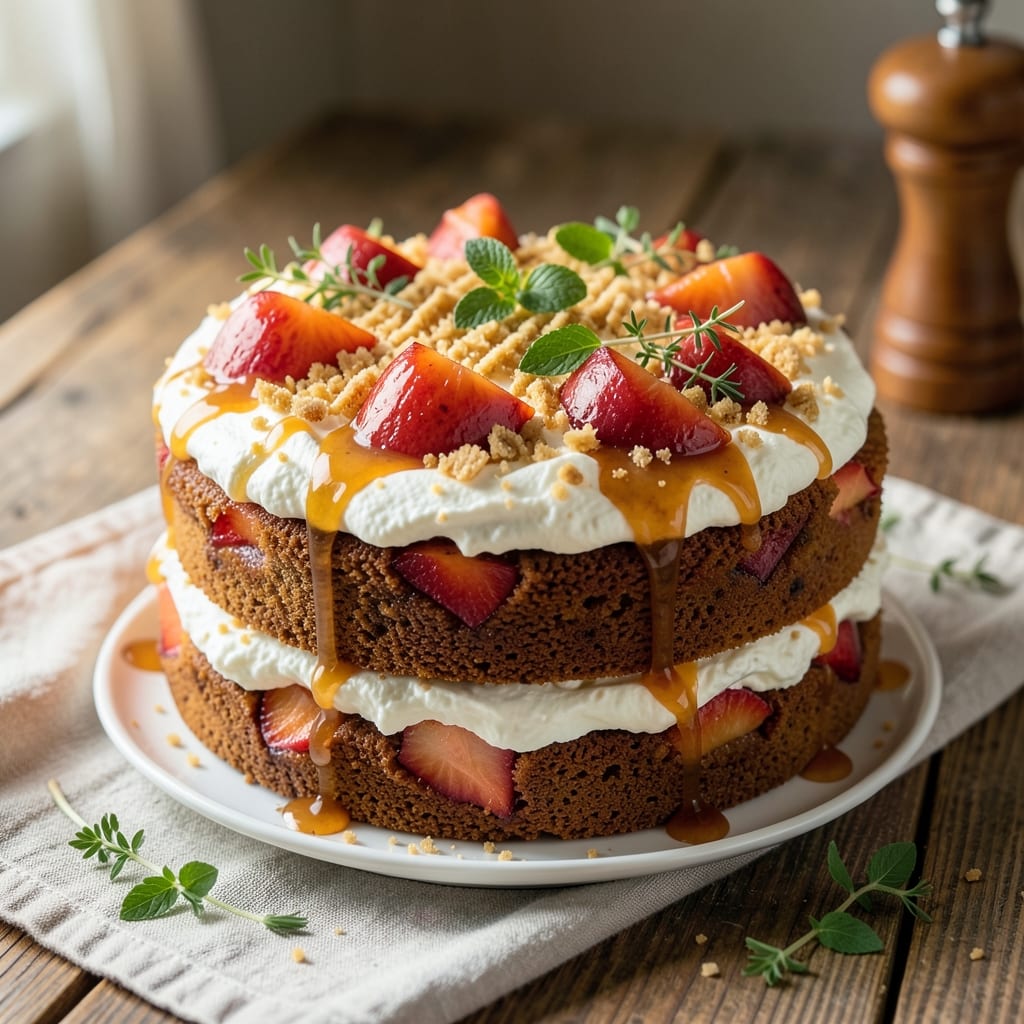 Baltimore Sun Peach Cake Recipe: Sun-Kissed Layers With Celery Crust Twist
