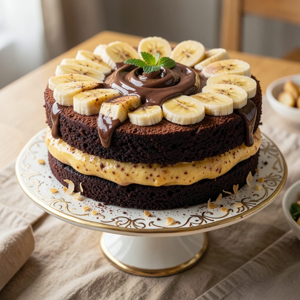 Banana Chocolate Cake Mix Recipe: Fudgy Layers With Caramelized Top Magic