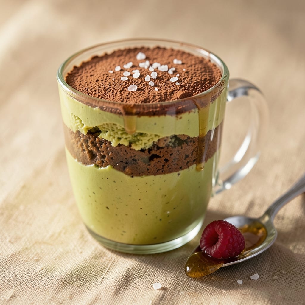 Avocado Mug Cake Recipe: Microwave Magic with Creamy Chocolate Swirl