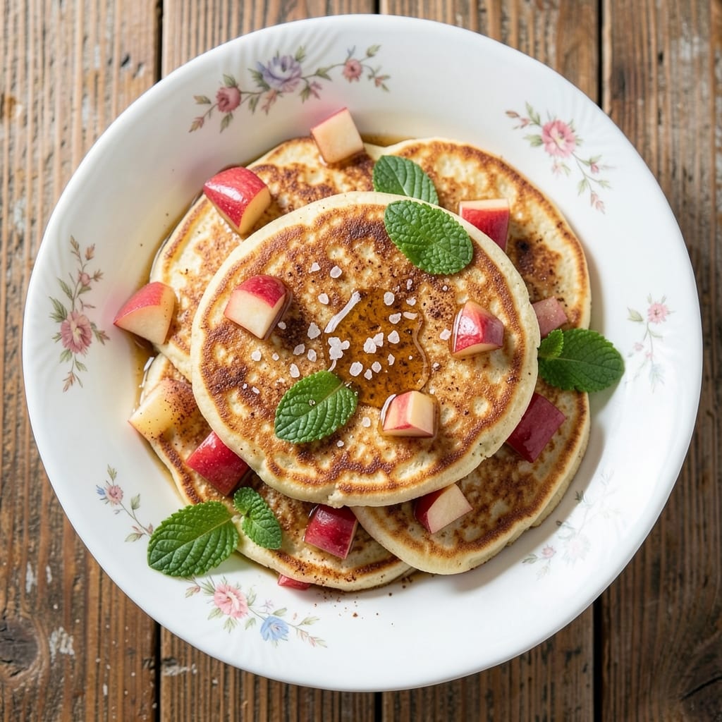 Baby Apple Pancakes Recipe: Mini Stacks With Spiced Filling Bursts