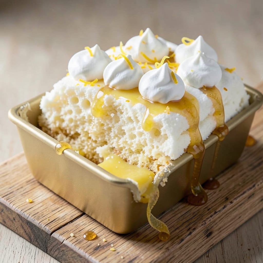 Angel Food Cake and Lemon Filling Recipe: Effortless Lightness With Zesty Citrus Kick