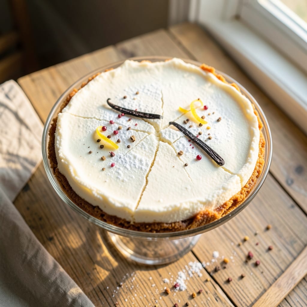 Angel Food Cheesecake Recipe: Light-as-Air Clouds With Vanilla Bean Swirls