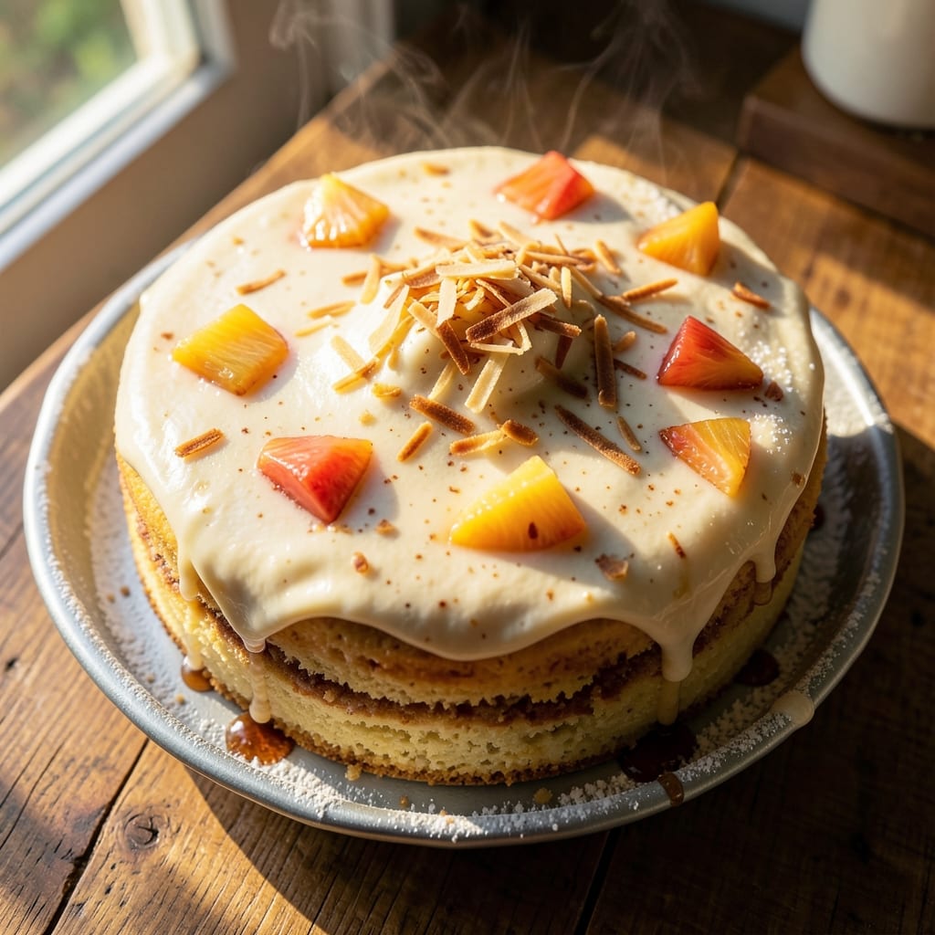 Bacardi Piña Colada Cake Recipe: Tropical Rum Infusion in Every Layer