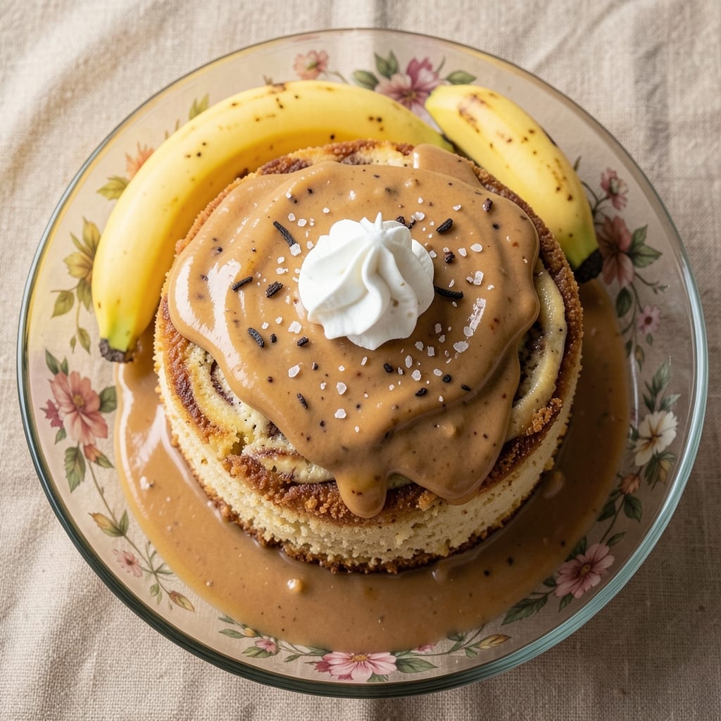 Banana Milkshake Cake Recipe: Swirled Creaminess With No-Bake Magic