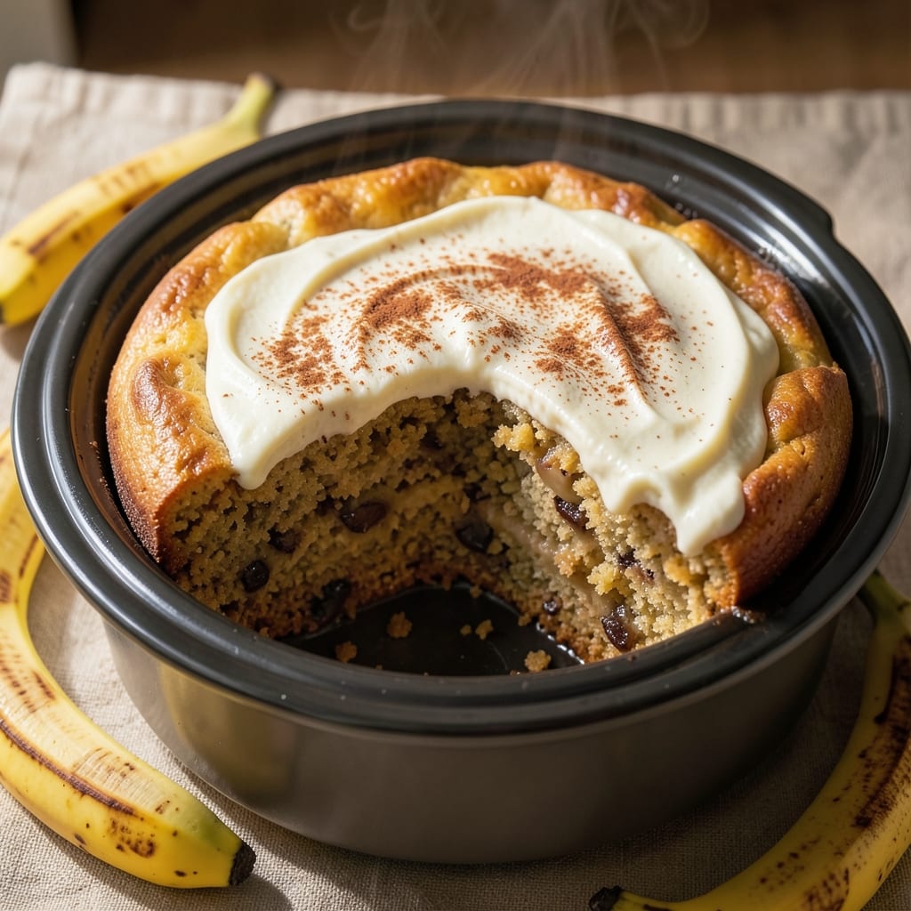 Banana Cake Crock Pot Recipe: Warm Spice and Silky Texture Without the Oven