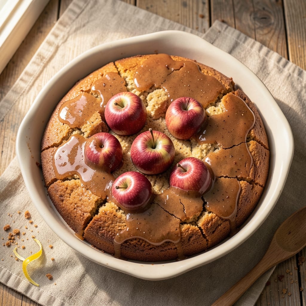 Apple Cake Recipe With Brown Sugar Glaze: Warm Spice and Caramelized Top Magic