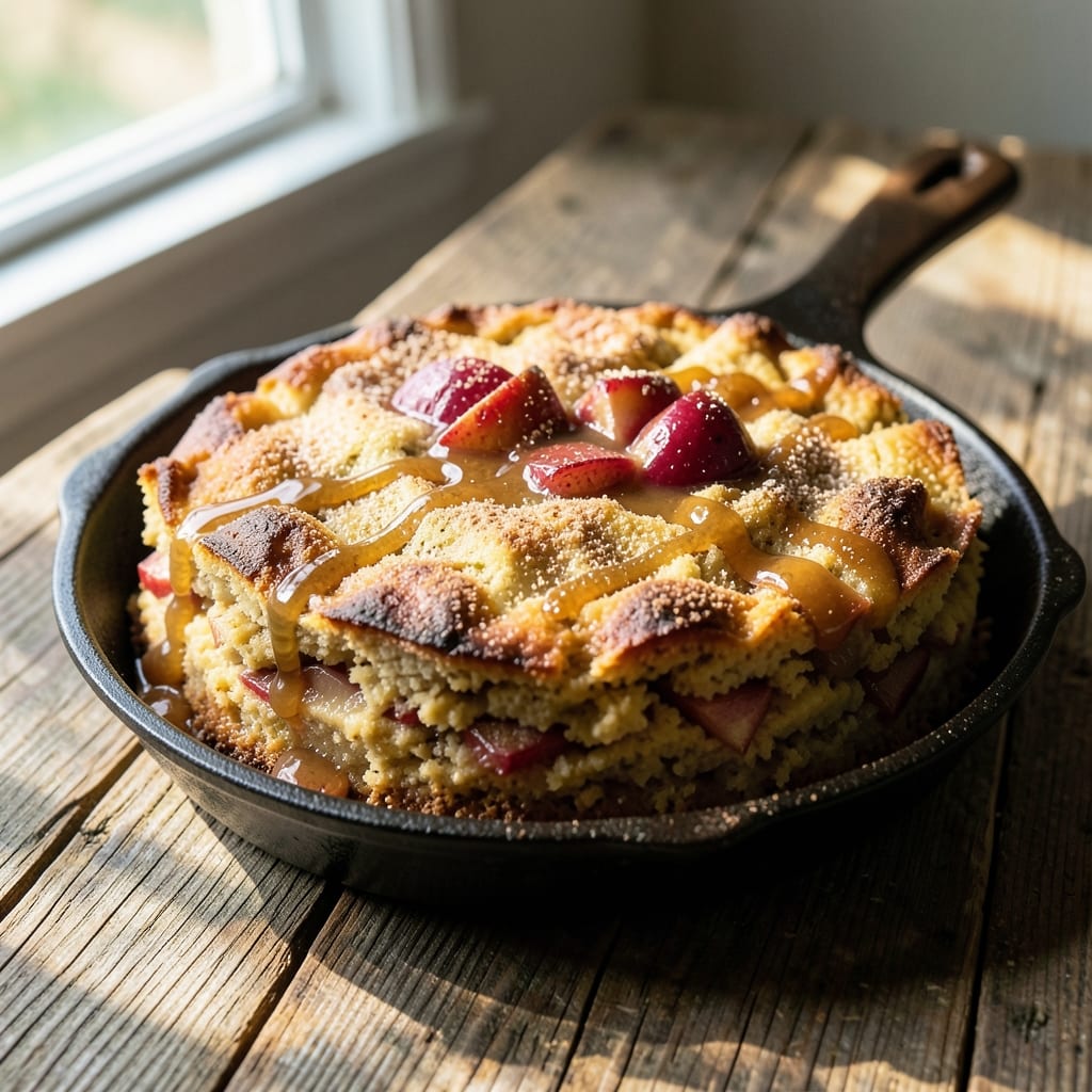 Apple Polenta Cake Recipe: Rustic Crunch Meets Spiced Apple Filling