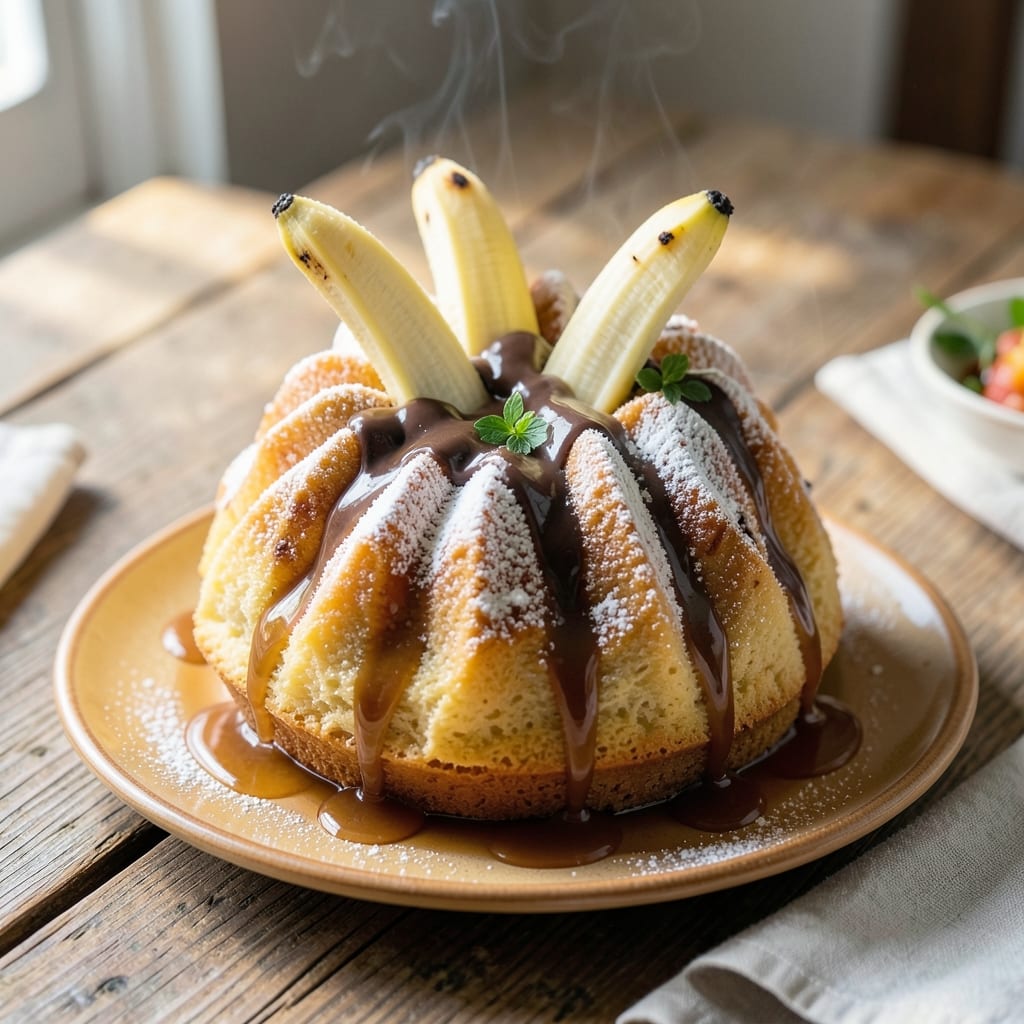Banana Funnel Cake Recipe: Crispy Edges and Caramelized Banana Streaks