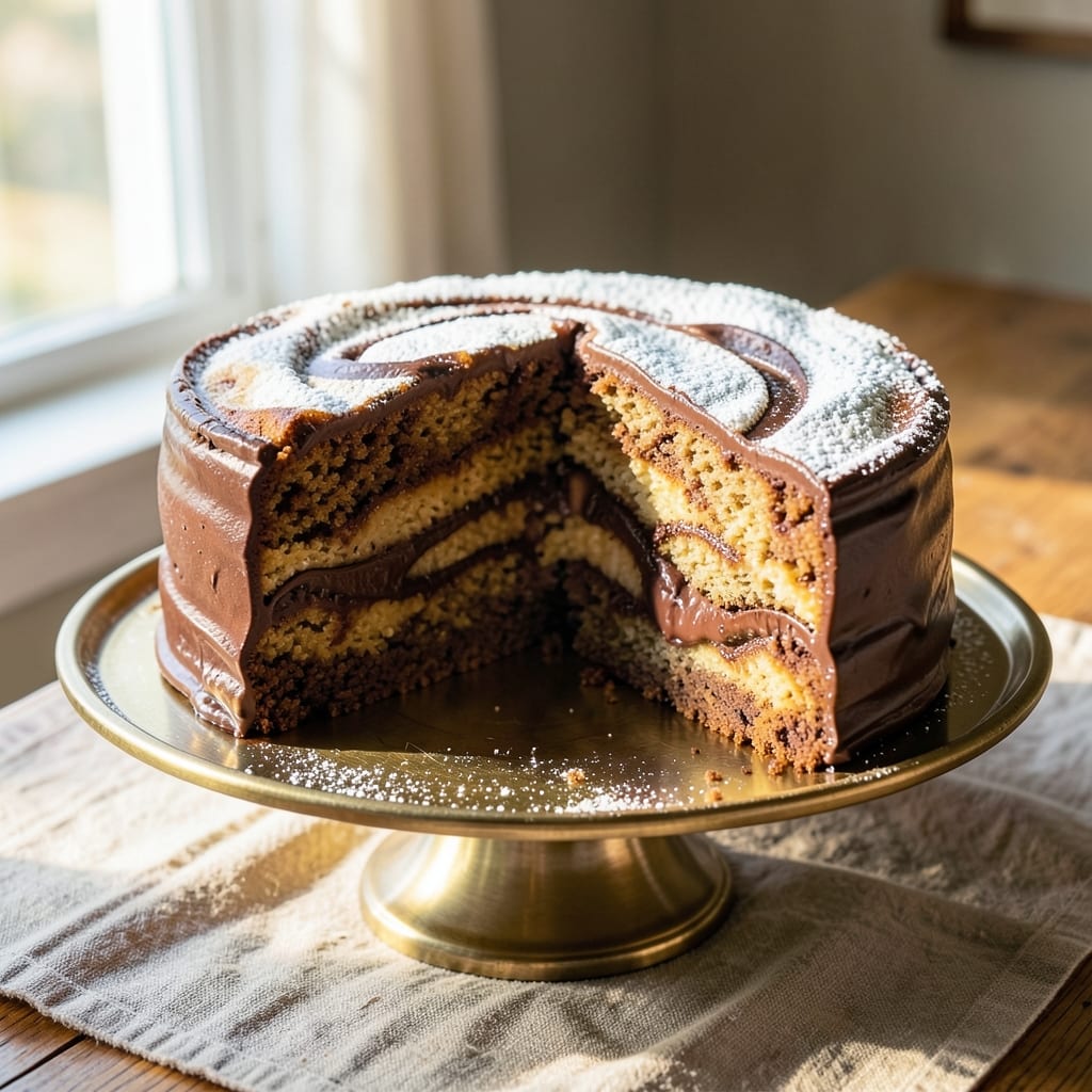 Banana Chocolate Swirl Cake Recipe: Marbled Layers That Melt in Your Mouth