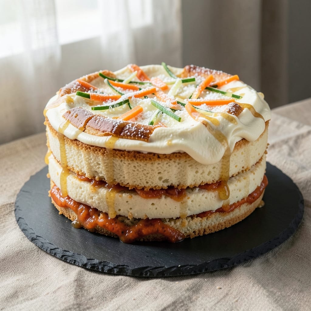 Ark Mobile Sweet Vegetable Cake Recipe: Vibrant Layers of Carrot, Zucchini & Spice