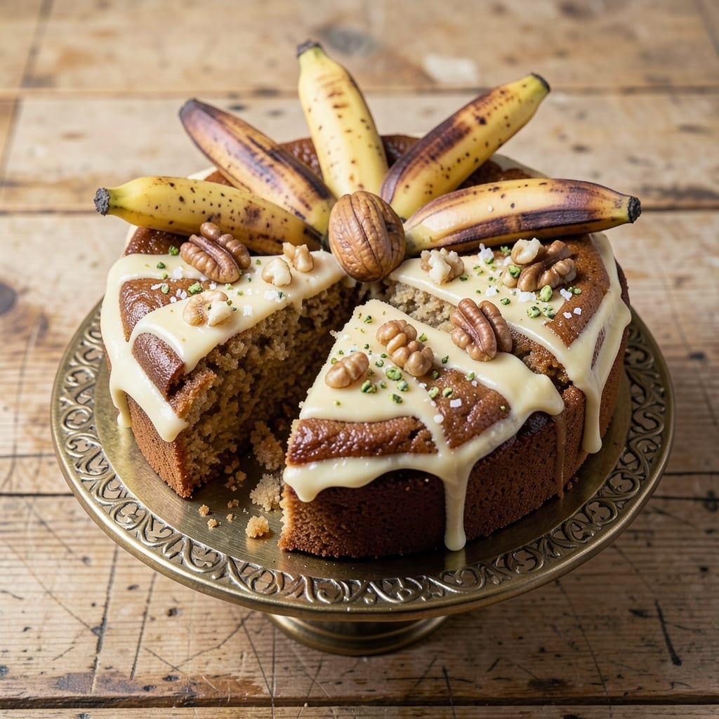 Banana Nut Cake Recipe Moist: Dense Crumb and Walnut Crunch in One Bite