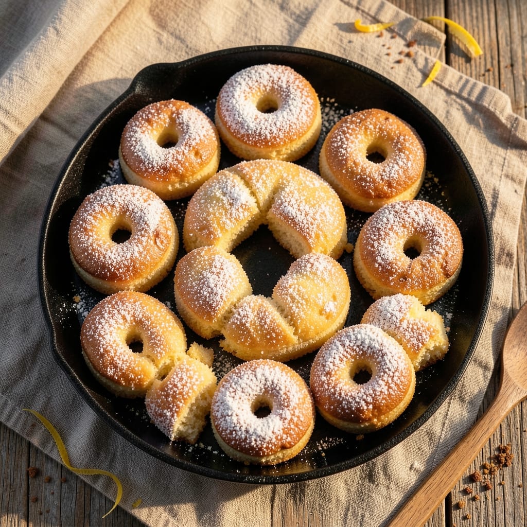 Baked Sour Cream Cake Donuts Recipe: Fluffy Bites with Tangy Frosting Magic