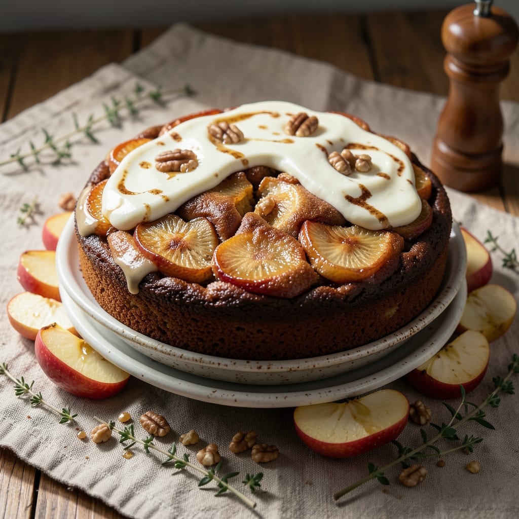 Baked Apple Cake Recipe: Spiced Apple Filling with Buttery Streusel Top