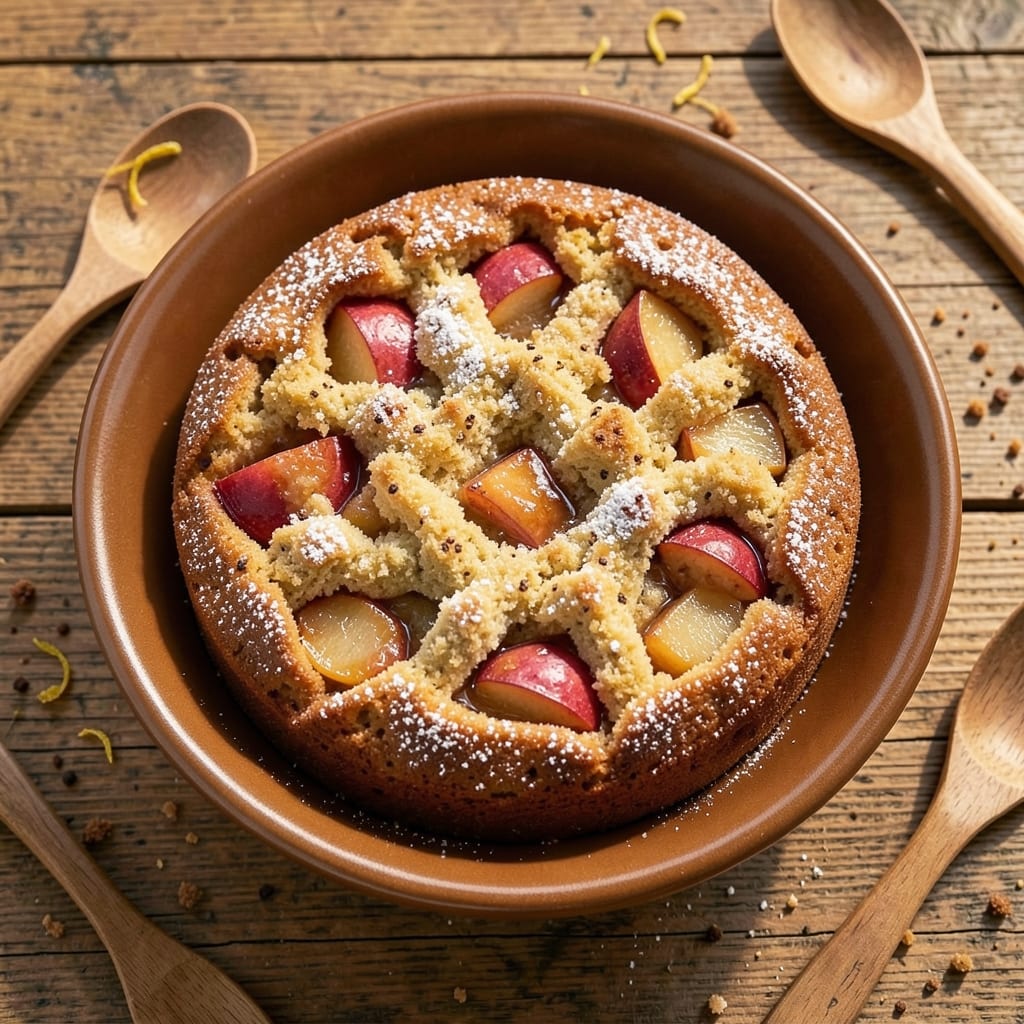Apple Pear Coffee Cake Recipe: Spiced Fruit Streusel That Stays Fresh for Days